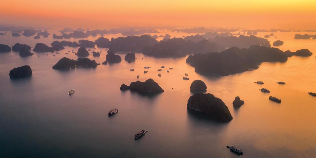 Hotel Sena Cruises - Wonder On Lan Ha Bay Ha Long Exterior foto